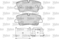 VALEO Fékbetét készlet VALEO 601690 for HYUNDAI (601690)