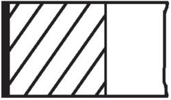 MAHLE dugattyúgyűrű-készlet MAHLE 015 01 N0 for FORD (015 01 N0)