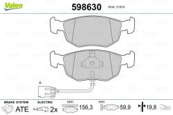 VALEO fékbetétkészlet, tárcsafék VALEO 598630 for FORD (598630)