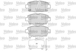 VALEO Fékbetét készlet VALEO 601673 for TOYOTA (601673)