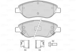 VALEO Fékbetét készlet VALEO 601745 for FIAT (601745)