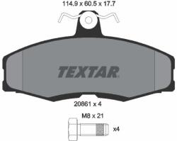 TEXTAR Fékbetét készlet TEXTAR 2086105 for FORD, SEAT, SKODA, VW, … (2086105)