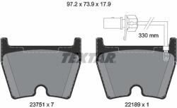 TEXTAR Fékbetét készlet TEXTAR 2375104 for SEAT, SKODA, VW, AUDI (2375104)