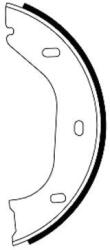 TEXTAR fékpofakészlet, rögzítőfék TEXTAR 91020200 for BMW, FIAT (91020200)
