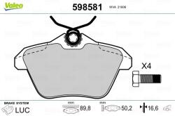 VALEO Fékbetét készlet VALEO 598581 for ALFA ROMEO, LANCIA (598581)