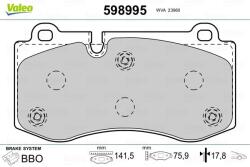 VALEO Fékbetét készlet VALEO 598995 for MERCEDES-BENZ, BRABUS (598995)