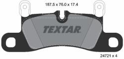 TEXTAR Fékbetét készlet TEXTAR 2472102 for PORSCHE, SEAT, SKODA, VW, … (2472102)