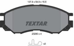 TEXTAR Fékbetét készlet TEXTAR 2329002 for MITSUBISHI, FENGXING, NISSAN (2329002)