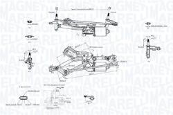 Magneti Marelli Sistem stergator parbriz MAGNETI MARELLI 064351734010