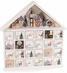 Decorer Calendar Advent lemn 31x5.5x32 cm (A51.57.02)