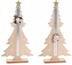 Decorer Set 2 calendare Advent Mos Craciun 24x6x44.5 cm (A51.53.74)
