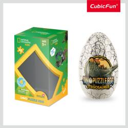 CubicFun - Puzzle In Cutie Stegosaurus 63 Piese (CUDS1043h) - drool Puzzle