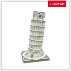 CubicFun - Puzzle 3D Turnul Din Pisa (Nivel Mediu 27 Piese) (CUC241h)