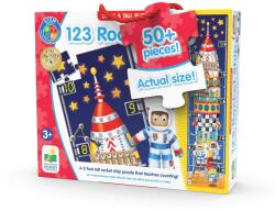 The Learning Journey Puzzle Inalt De Podea - Racheta 123 (TLJ434284) - drool Puzzle