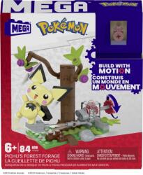 Mattel Pokemon Mega Set De Constructie Forajele Forestiere Ale Lui Pichu (mthdl75_hpb59) - drool