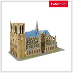 CubicFun - Puzzle 3D Notre Dame (Nivel Mediu 53 Piese) (CUC242h) Puzzle