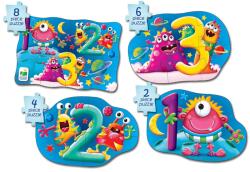 The Learning Journey Set Primele Mele 4 Puzzle-Uri 123 (TLJ630143) - drool Puzzle