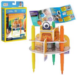 CubicFun - Puzzle 3D robot desenator 13 piese (CUDS1119h) - drool