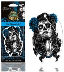 Aroma Car Odorizant Auto AROMA DIA DE LOS MUERTOS Blue Diamond Girl (AVX-AMA83116) - kalki