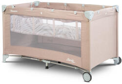 Caretero Сгъваема кошара за пътуване 2 нива Basic Beige Caretero