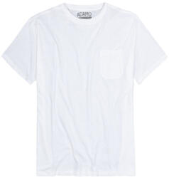 ADAMO tricou pentru bărbați 139055 regular fit oversize Alb 5XL