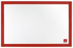 ibili Covoras pentru copt Ibili, silicon fibra de sticla, 40x30 cm, alb rosu (IB-865000)