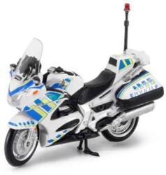 Tiny Toys Machetă moto Tiny Toys [1: 43] - Honda ST1300 Macau Police, White/Black/Blue (DCC-TINYATCMC43010)
