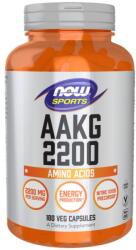 NOW AAKG 2200 550 mg [180 капсули]