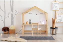 Adeko Birou tip căsuță din lemn de pin pentru copii Adeko Bran, 40 x 111 cm
