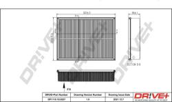 Dr! ve+ Filtru aer Dr! ve+ DP1110.10. 0527 (DP1110.10.0527)
