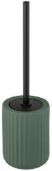 WENKO Perie de toaletă cu suport din ceramică Wenko Belluno, verde