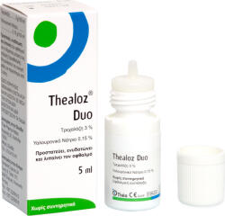 Thea Pharma Hellas Thealoz Duo Picături Oftalmice cu Acid Hialuronic pentru Ochi Uscat 5ml - skroutz - 50,37 RON