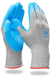 Engelbert Strauss nitril munkavédelmi kesztyű foam evertouch micro szürke-kék (7616011)