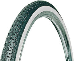 Vee Rubber [Vee Rubber / Városi] - 37-590 26-1 3/8 VRB028 fekete/fehér kerékpár gumi