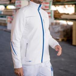 Engelbert Strauss softshell kabát motion 2020 fehér-kék (6550246)