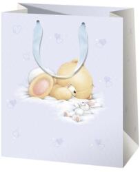 Cardex Exkluzív Forever Friends macis lila közepes ajándéktáska 18x23x10 cm 22799