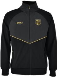 Fc Barcelona Prémium fekete-arany Barcelona kardigán - M M fekete|sárga