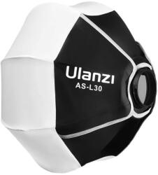 Ulanzi AS-L30 30cm-es nyitható gömb softbox, mini Bowens csatlakozás (UL-L081GBB1) - 220volt
