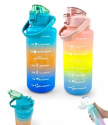  Sticla sport motivational 2l, Gri