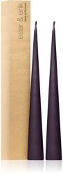ester & erik cone candles muted mauve (no. 42) gyertya 2x37 cm