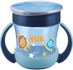 Nuk Magic Cup Night bögre fogantyúval 6m+ Blue 160 ml