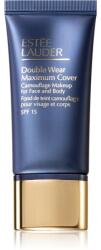 Estée Lauder Double Wear Maximum Cover Camouflage Makeup for Face and Body SPF 15 fedő hatású alapozó arcra és testre árnyalat 3W1 Tawny SPF 15 30 ml