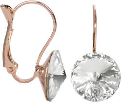 Levien Cercei din bronz cu cristale Rivoli Crystak
