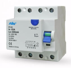 Stilo Fi relé 4P 63A 300mA A típusú - STI800 (STI800)