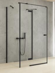 NEW TRENDY Reflexa Black cabină de duș 100x70 cm dreptunghiular negru mat/sticlă transparentă EXK-5021 (EXK5021)