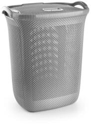 Özer Plastik Műanyag szennyeskosár fedéllel szürke 63L (N008)