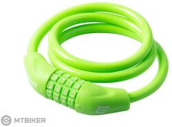 Extend Kiterjesztett NUMERIC 4 vezetékes zár, 1000 mm/10 mm, lime zöld