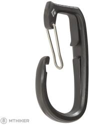 Black Diamond Ice Clipper karabiner, fekete