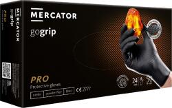 Mercator Medical MERCATOR® GOGRIP - Nitril kesztyű, púdermentes, 50 db, fekete, XL