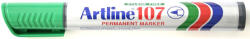 Artline Permanent marker Artline 107, corp plastic, varf rotund 1.5mm - verde (EK-107-GR)